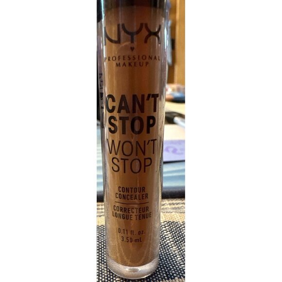 NYX  Cant Stop Wont Stop Contour Concealer Neutral Tan 24HR Matte Finish - Picture 2 of 5